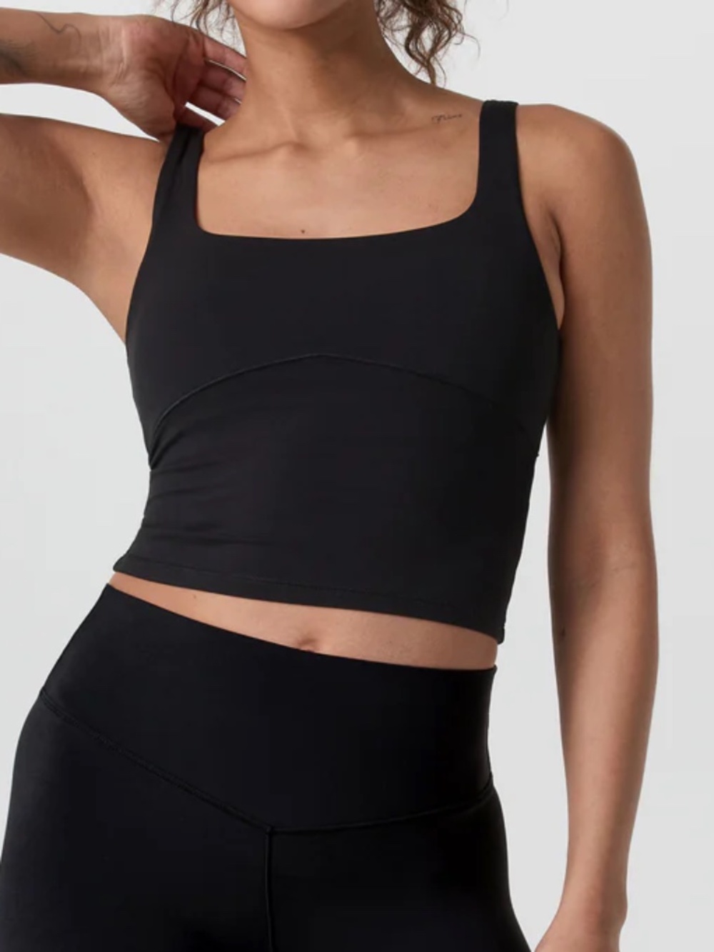 VUORI All the Form Support Tank, Medium, Black